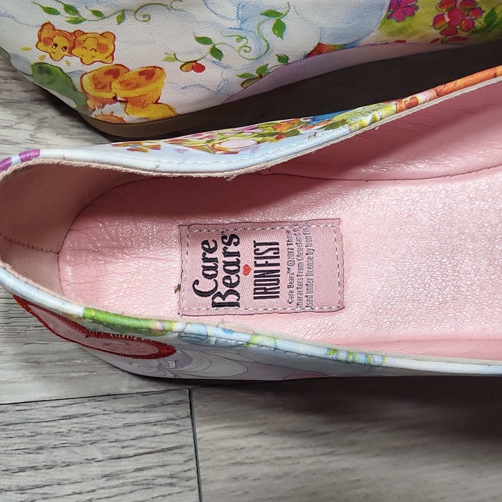 Iron Fist Womens Spring Fling Care Bears Flats‎ NEW IN BOX - Picture 7 of 11